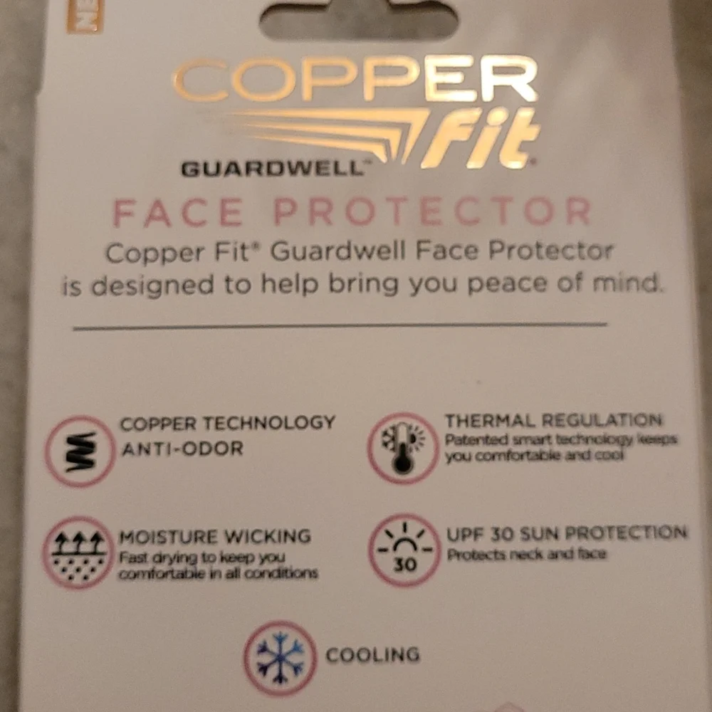 Copper Fit Youth Face Protector